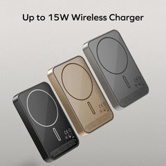 IP136Q2D | Momax Q.Mag X1 Qi2 Magnetic Wireless Battery Pack 10000mAh - Gen 2 | Black - GulfStore.com