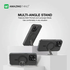 AMAZINGTHING , AT TITAN PRO MAG GRIP DROP PROOF CASE FOR IPHONE 15 PRO MAX 6.7 , BLACK , IP156.7PTRBK - GulfStore.com