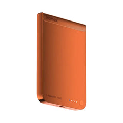 IP161Q2M | Momax 1-POWER S.PASS 5000mAh Qi2 Magnetic Wireless Battery Pack | Orange - GulfStore.com
