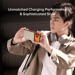 IP162Q2L | Momax 1-POWER S.PASS 10000mAh Qi2 Magnetic Wireless Battery Pack | Titanium - GulfStore.com