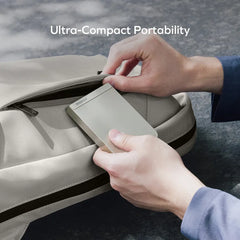 IP162Q2L | Momax 1-POWER S.PASS 10000mAh Qi2 Magnetic Wireless Battery Pack | Titanium - GulfStore.com