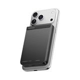 IP162Q2D | Momax 1-POWER S.PASS 10000mAh Qi2 Magnetic Wireless Battery Pack | Black - GulfStore.com