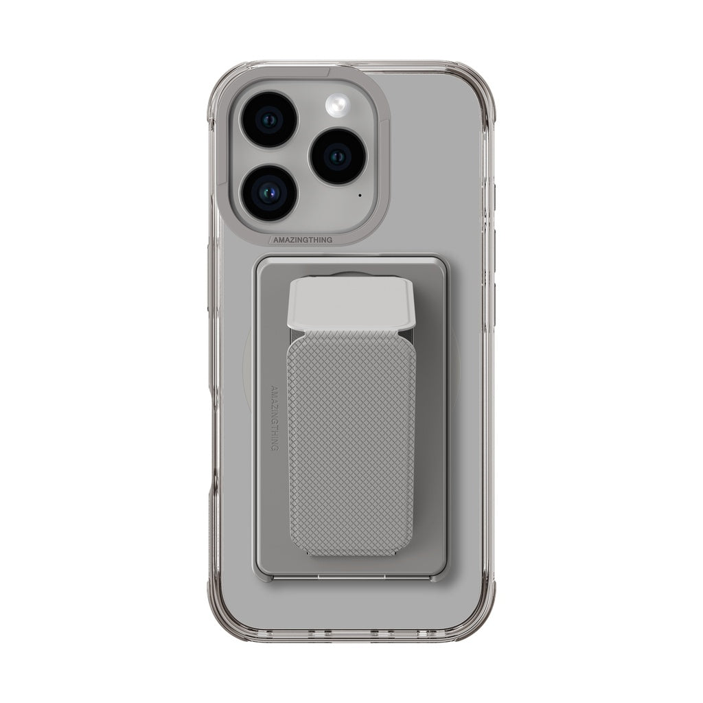 AmazingThing OMNI MAGSAFE DROP PROOF CASE WITH STAND FOR IPHONE 16 PRO 6.3 - GREY IP166.3POMSGY