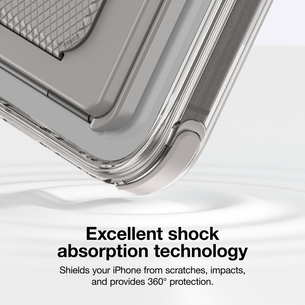 AmazingThing OMNI MAGSAFE DROP PROOF CASE WITH STAND FOR IPHONE 16 PRO 6.3 - GREY IP166.3POMSGY