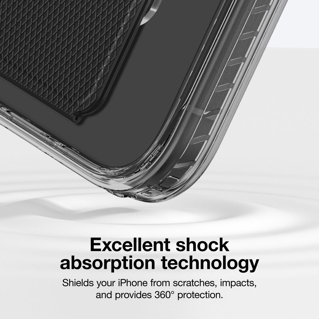 AmazingThing TITAN PRO + HOLDER MAGSAFE DROP PROOF CASE FOR IPHONE 16 PRO 6.3 - BLACK IP166.3PTHBK