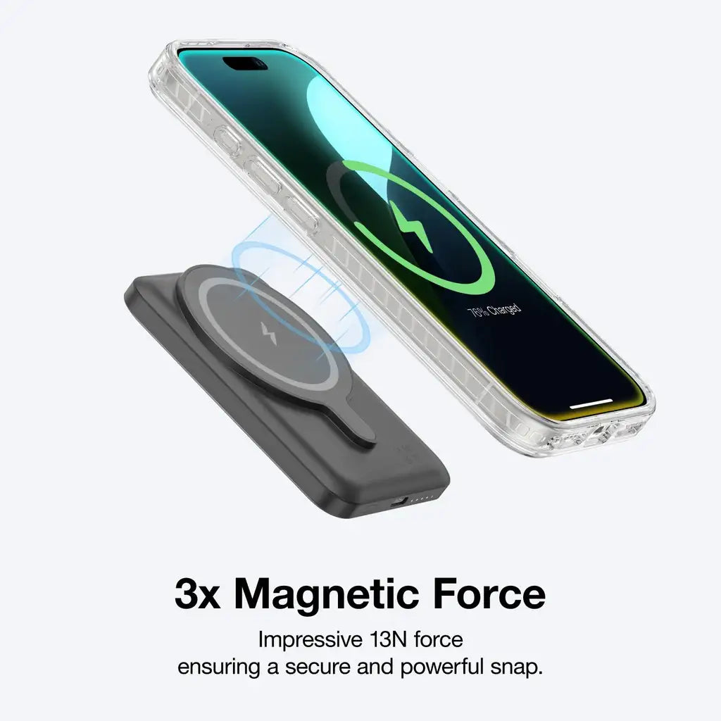 17370 |AMAZINGTHING | TITAN PRO MAGSAFE DROP PROOF CASE FOR IPHONE 16 PRO 6.3 | CLEAR - GulfStore.com