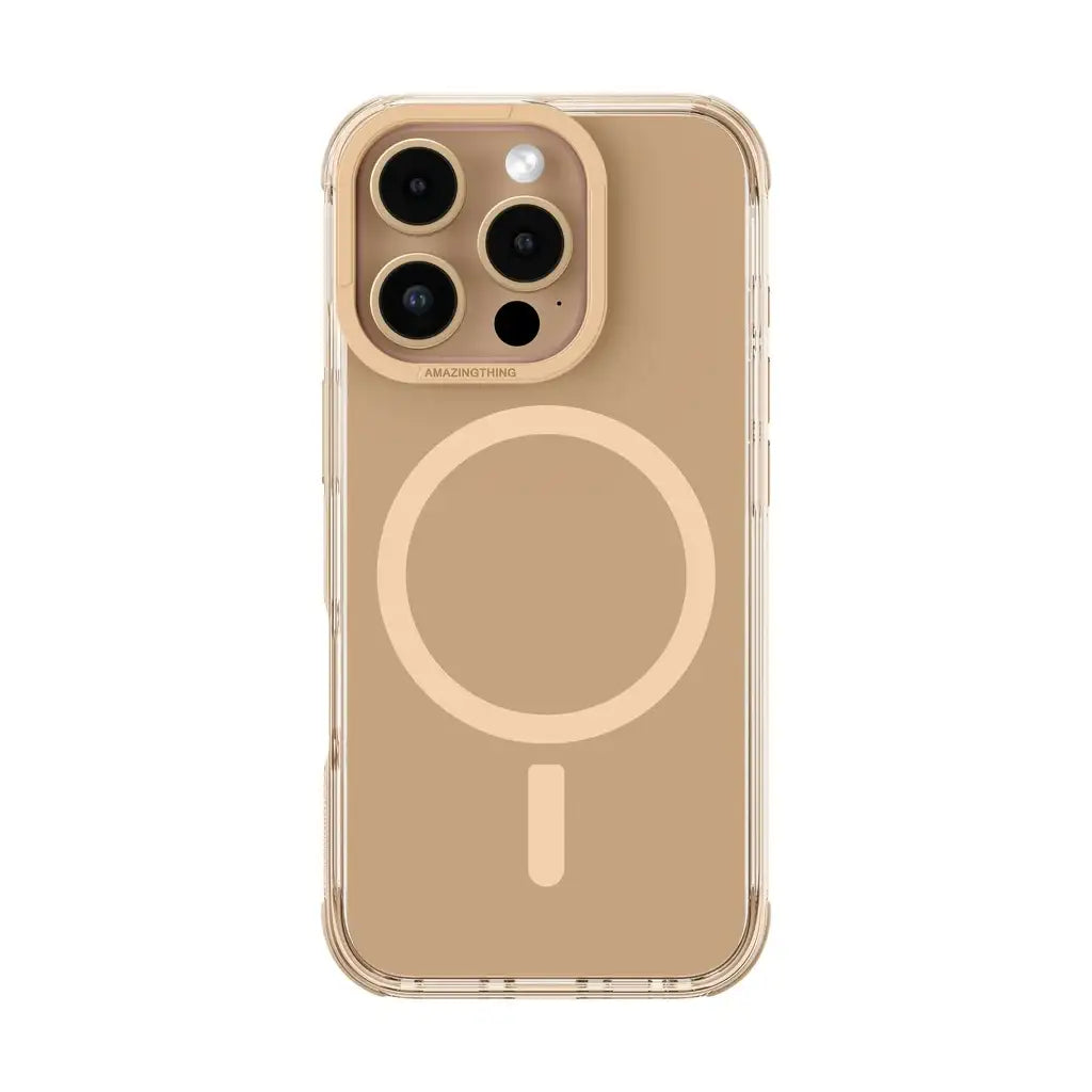 17327 | AMAZINGTHING | OMNI MAGSAFE DROP PROOF CASE FOR IPHONE 16 PRO MAX 6.9 | ROSE GOLD - GulfStore.com