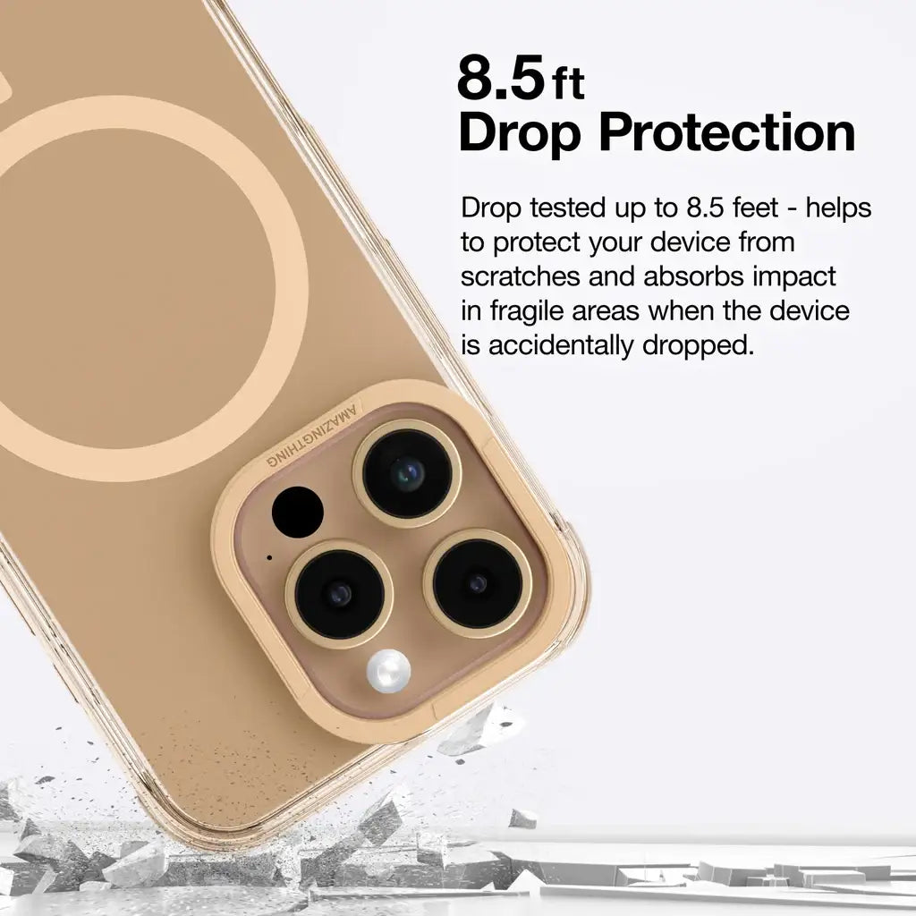 17327 | AMAZINGTHING | OMNI MAGSAFE DROP PROOF CASE FOR IPHONE 16 PRO MAX 6.9 | ROSE GOLD - GulfStore.com