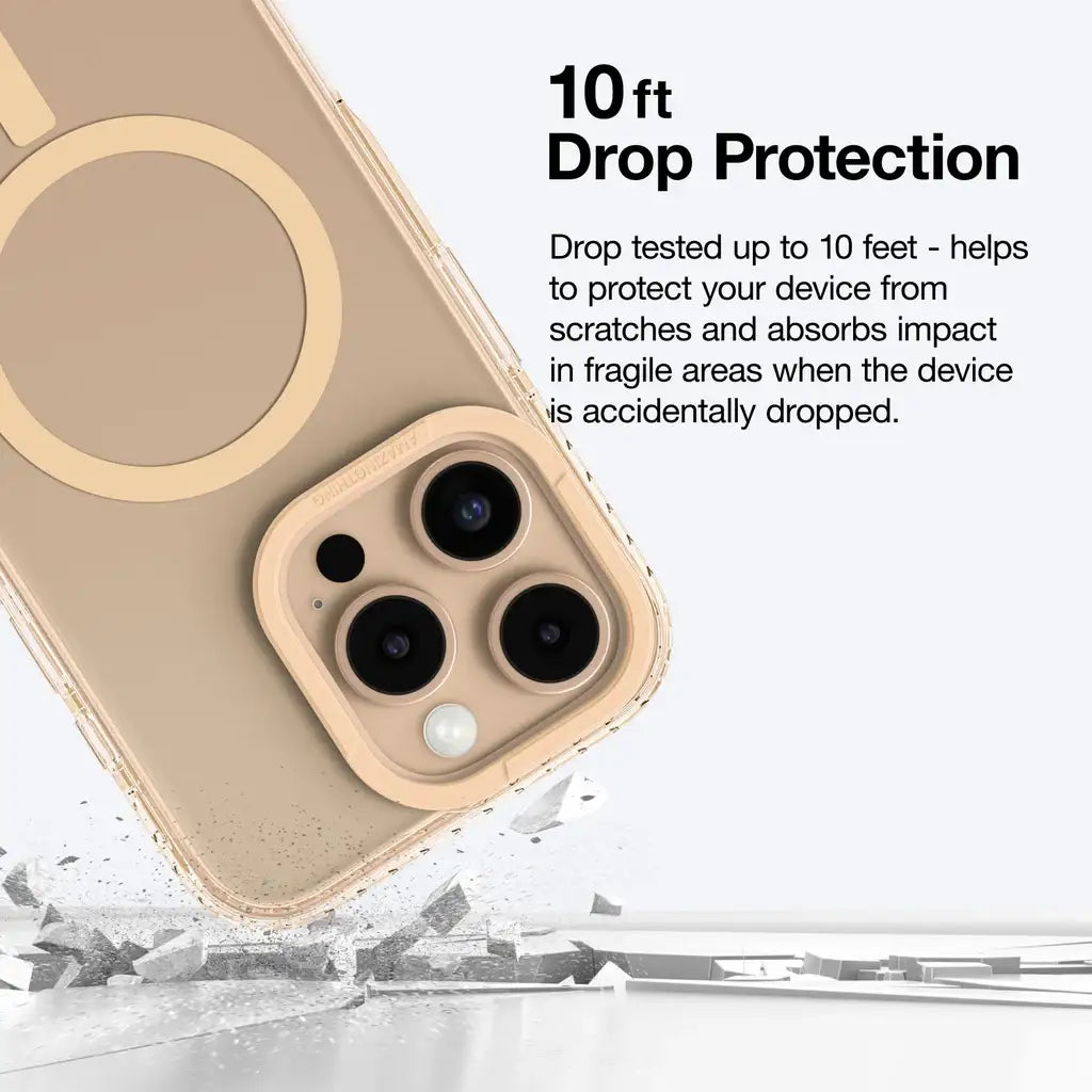 17373 | AMAZINGTHING | TITAN PRO MAGSAFE DROP PROOF CASE FOR IPHONE 16 PRO MAX 6.9 | ROSE GOLD - GulfStore.com