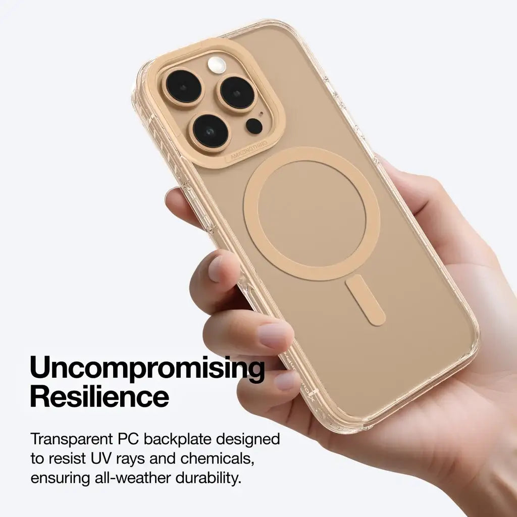 17373 | AMAZINGTHING | TITAN PRO MAGSAFE DROP PROOF CASE FOR IPHONE 16 PRO MAX 6.9 | ROSE GOLD - GulfStore.com