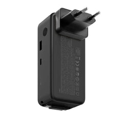 IP167GSD | Momax 1-PAC+ 10000mAh 3 in 1 Hybrid GaN Battery Pack with Build-in retractable Cable | Black - GulfStore.com