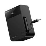 IP171D | Momax PAC Pass Mini+ 10000mAh 2in1 Battery Pack With Built-in Retractable Cable | Black