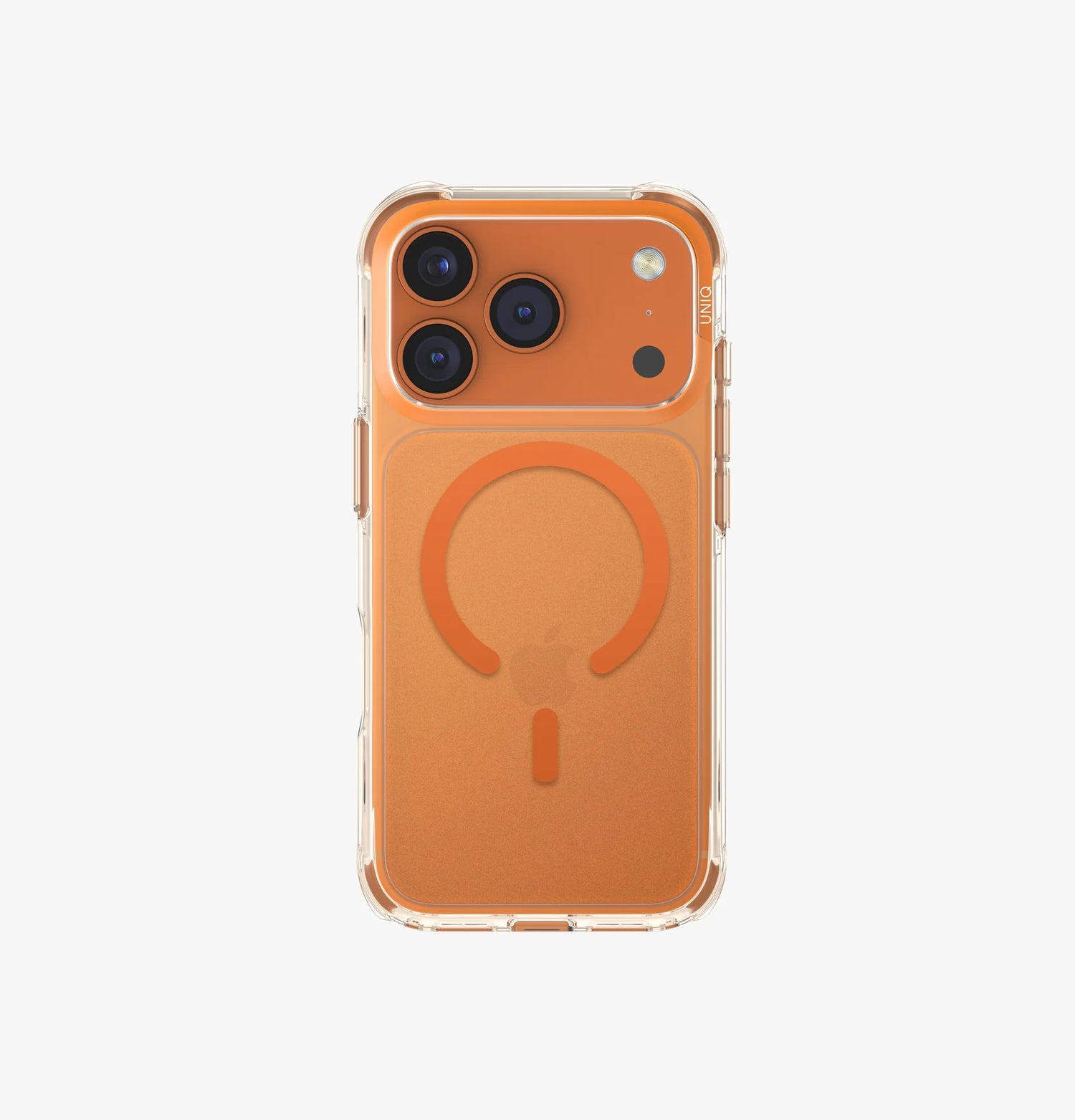 UNIQ-IP6.9P(2025)-LXCAFMFCLRVO | UNIQ HYBRID IPHONE 17 PRO MAX | 6.9 MAGCLICK CHARGING LPX CLASSIC (AF) | FROST CLEAR/VOLT ORANGE - GulfStore.com