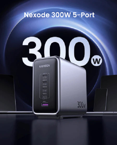 UGREEN Nexode 300W 5-Port PD GaN Fast Charg CD333(90904)
