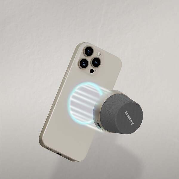 BS6HKL2 , 1-Vibe Go Magnetic Wireless speaker (Desert Titanium)