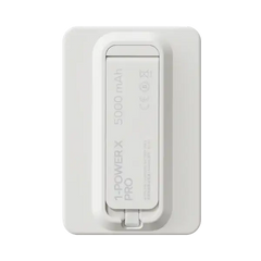 IP131HKD , 1-Power X Pro Magnetic Wireless Battery Pack (5000mAh) with Stand and Built-in USB-C Cable (Black) - GulfStore.com