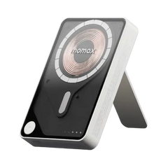 IP131HKD , 1-Power X Pro Magnetic Wireless Battery Pack (5000mAh) with Stand and Built-in USB-C Cable (Black) - GulfStore.com