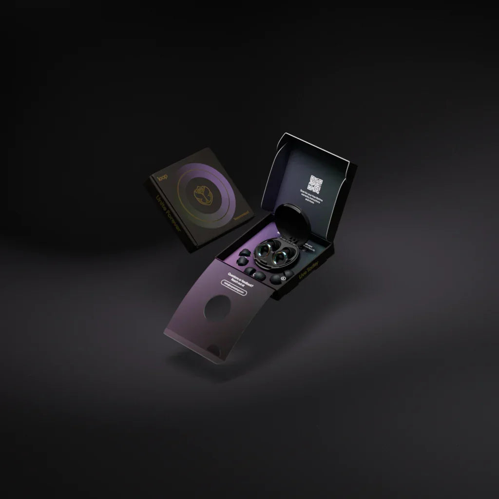 LOOP EXPERIENCE 2 HOLOGRAPHIC Ear Plugs - BLACK