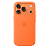 iPhone 17 Pro Max Silicone Case with MagSafe – Orange