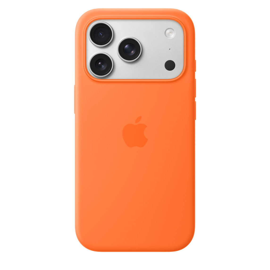 iPhone 17 Pro Max Silicone Case with MagSafe – Orange
