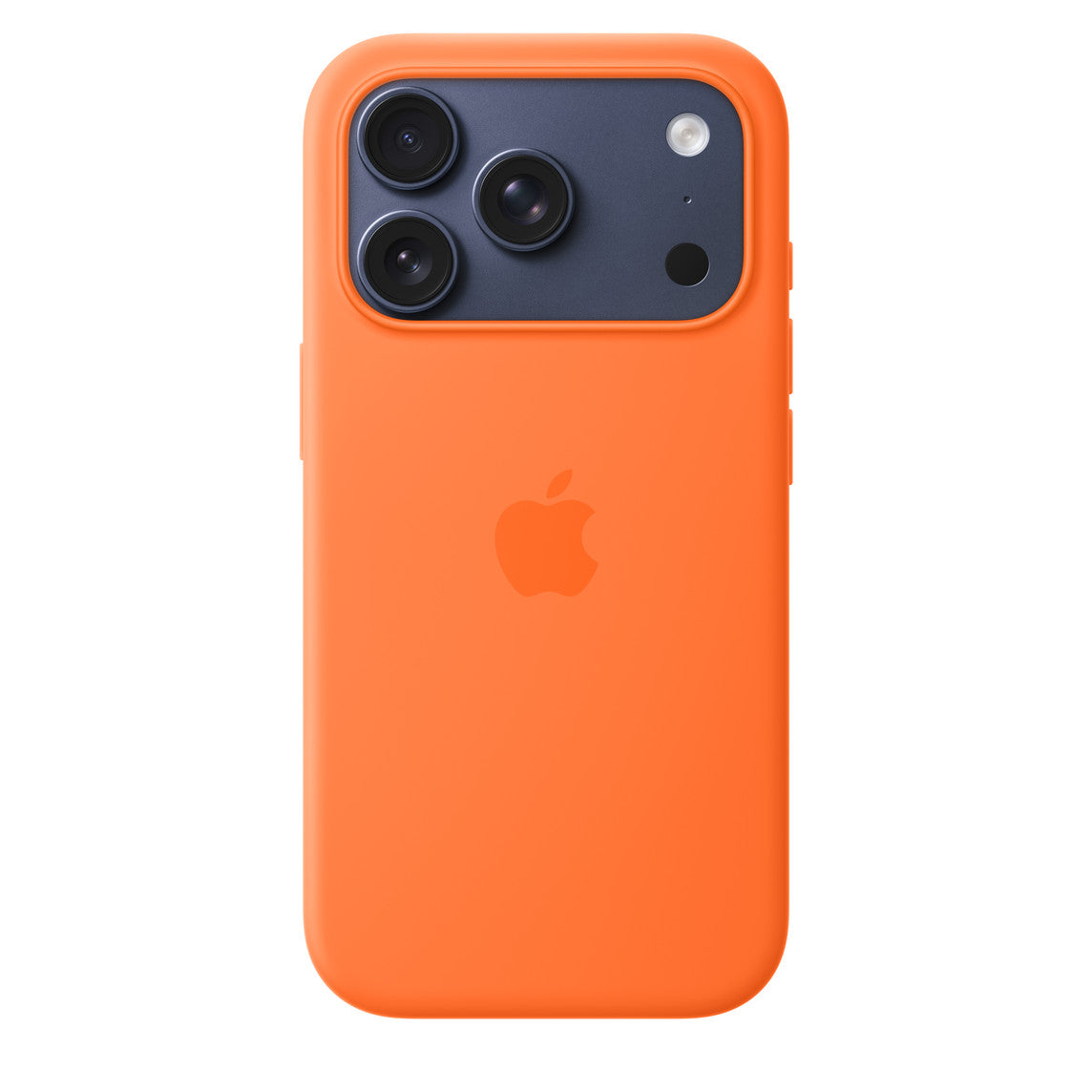 iPhone 17 Pro Max Silicone Case with MagSafe – Orange