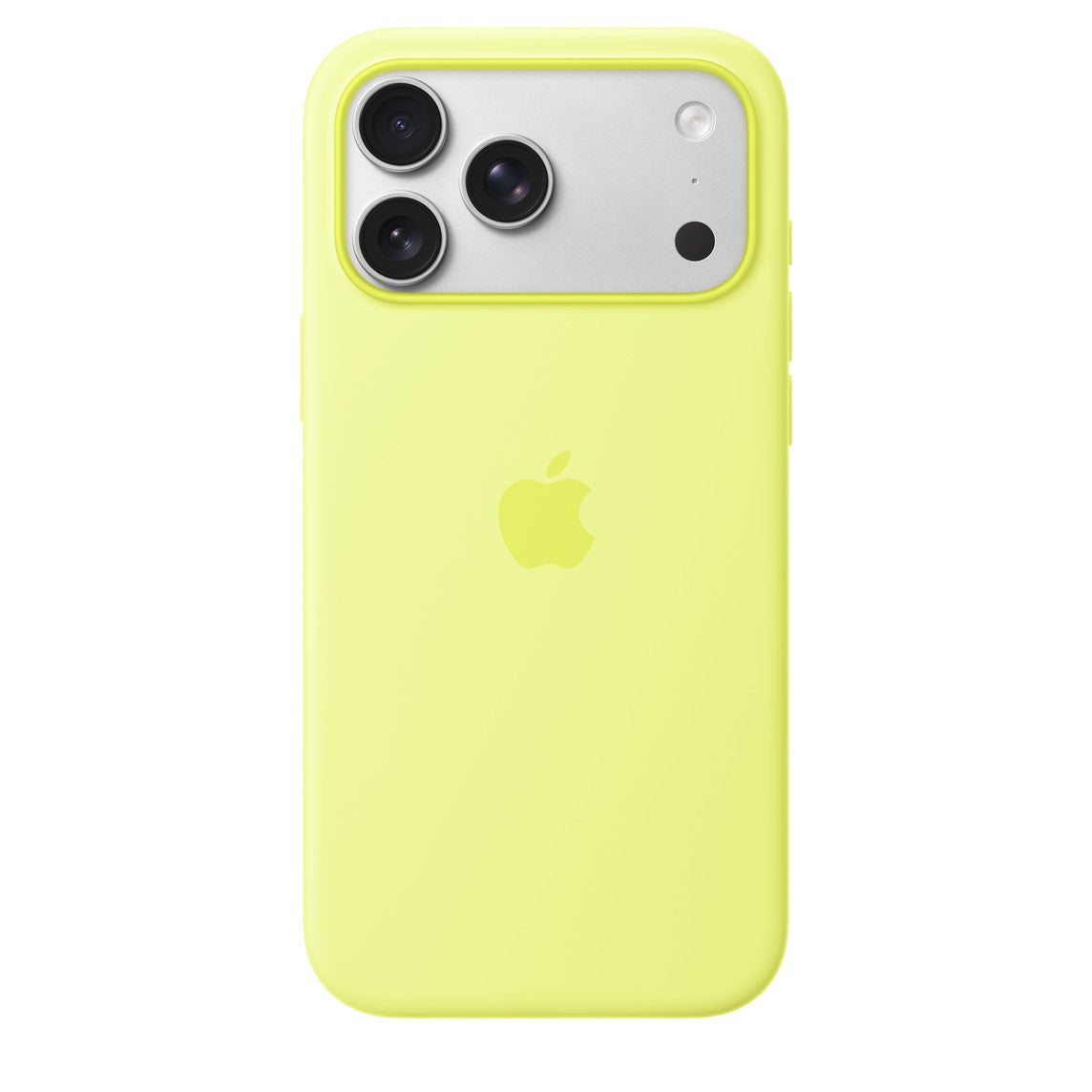 Apple iPhone 17 Pro Silicone Case with MagSafe - Neon Yellow
