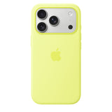Apple iPhone 17 Pro Max Silicone Case with MagSafe - Neon Yellow