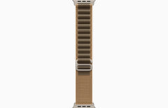 Apple Watch Ultra 4 GPS + Cellular, 49mm Natural Titanium Case with Desert Alpine Loop - Large