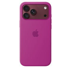 Apple iPhone 18 Pro Max Silicone Case with MagSafe - Magenta - GulfStore.com