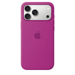 Apple iPhone 18 Pro Max Silicone Case with MagSafe - Magenta - GulfStore.com