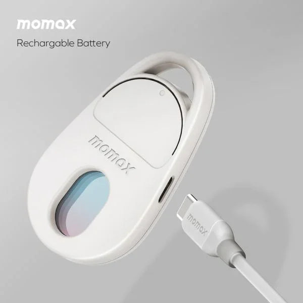 BR13W | Momax PinGuard Camera Scanning Find my locator | White