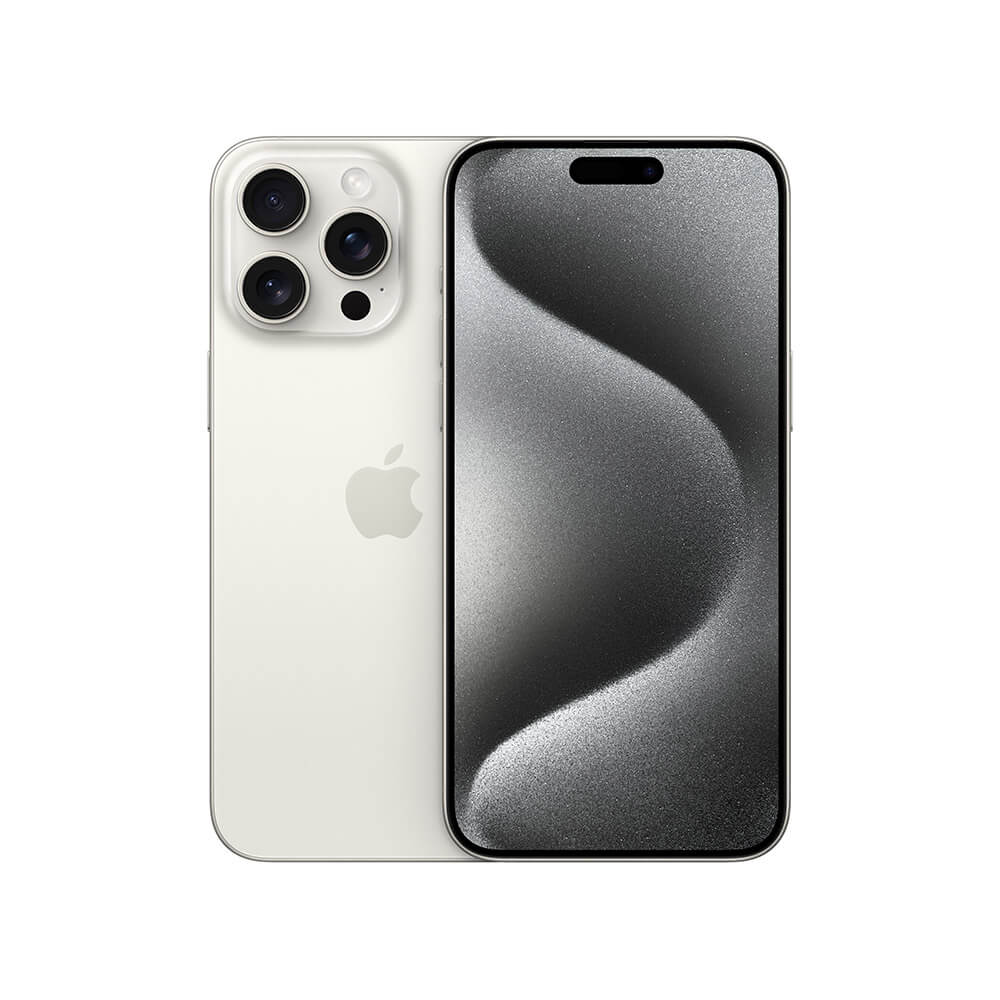 iPhone 15 Pro Max, 256GB, 6.7‑inch Super Retina XDR Display - White Titanium