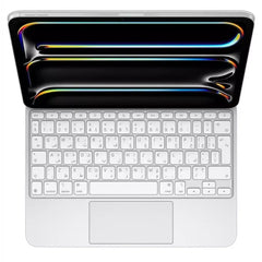 Apple Magic English & Arabic Keyboard for iPad Pro 11-inch M4, MWR03AB/A -White - GulfStore.com