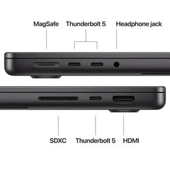 Apple MacBook Pro - 14.2" / M4 Max / 14-Core CPU / 32-Core GPU / 36GB RAM / 1TB SSD / Space Black / 1YW - GulfStore.com