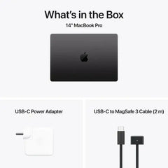 Apple MacBook Pro - 14.2" / M4 Pro / 14-Core CPU / 20-Core GPU / 24GB RAM / 1TB SSD / Space Black / 1YW - GulfStore.com