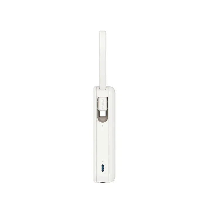 IP138MFIW | Momax 1-Power Vital+ 10000mAh Battery Pack with Built-in USB-C and Lightning Cable | White