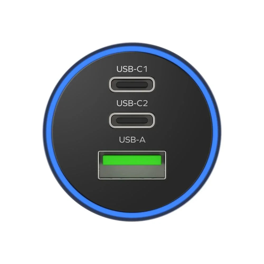 UC17E | Momax ONEPLUG 100W 3-Port Car Charger