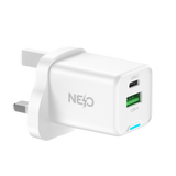 NEO power port 30W PD GaN fast charger 2 port