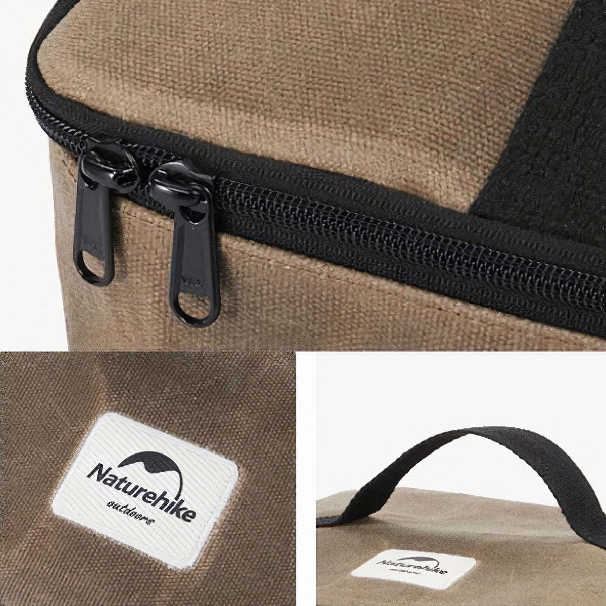 Naturehike Square Camping Storage Bag - Warbler Brown (5.4L) (28*24*10)