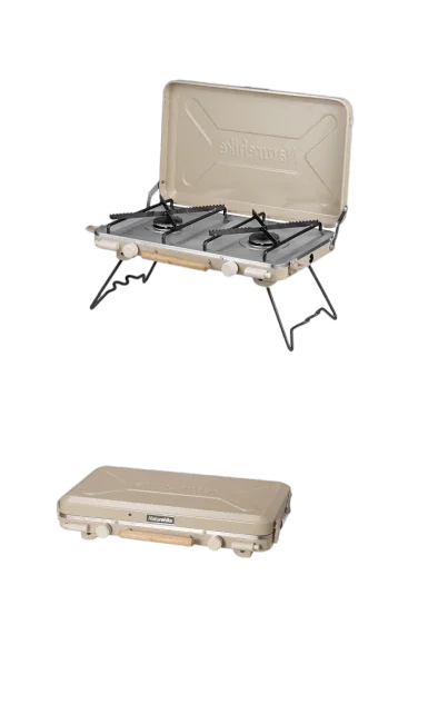 Naturehike Leyan 2 double head gas stove - khaki
