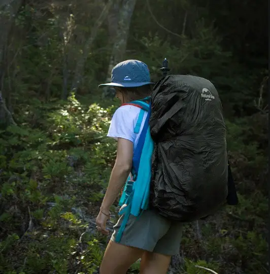 Naturehike Outdoor Bag Pack Cover Q-9B M(35-45L)- Black