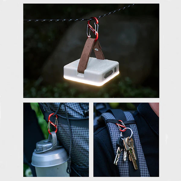 Naturehike S Type Aluminium Alloy Hook 4PCs (Small) - Red