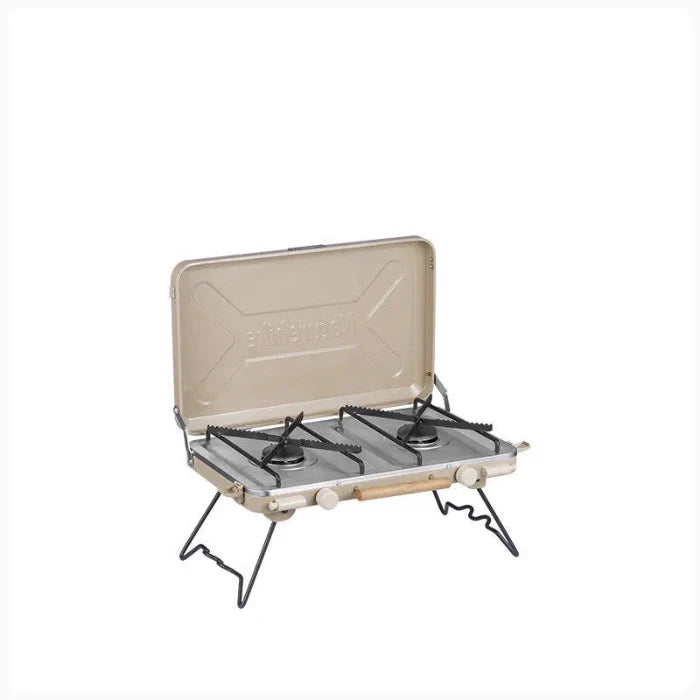 [6975641885702] Naturehike Leyan 2 double head gas stove - khaki
