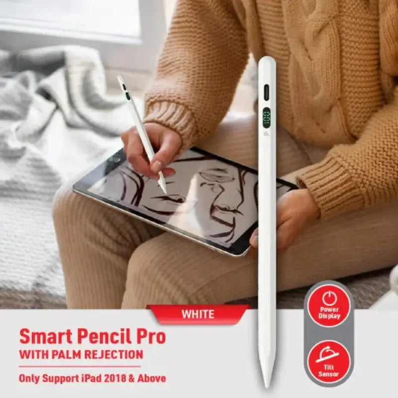 PR-SPNC21IPD-WH , Powero+ Smart Pencil Pro - White - GulfStore.com
