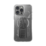 Skinarma Helio MagSafe Grip Case for iPhone 16 Pro - Gray