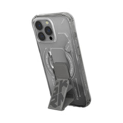 Skinarma Helio MagSafe Grip Case for iPhone 16 Pro - Gray