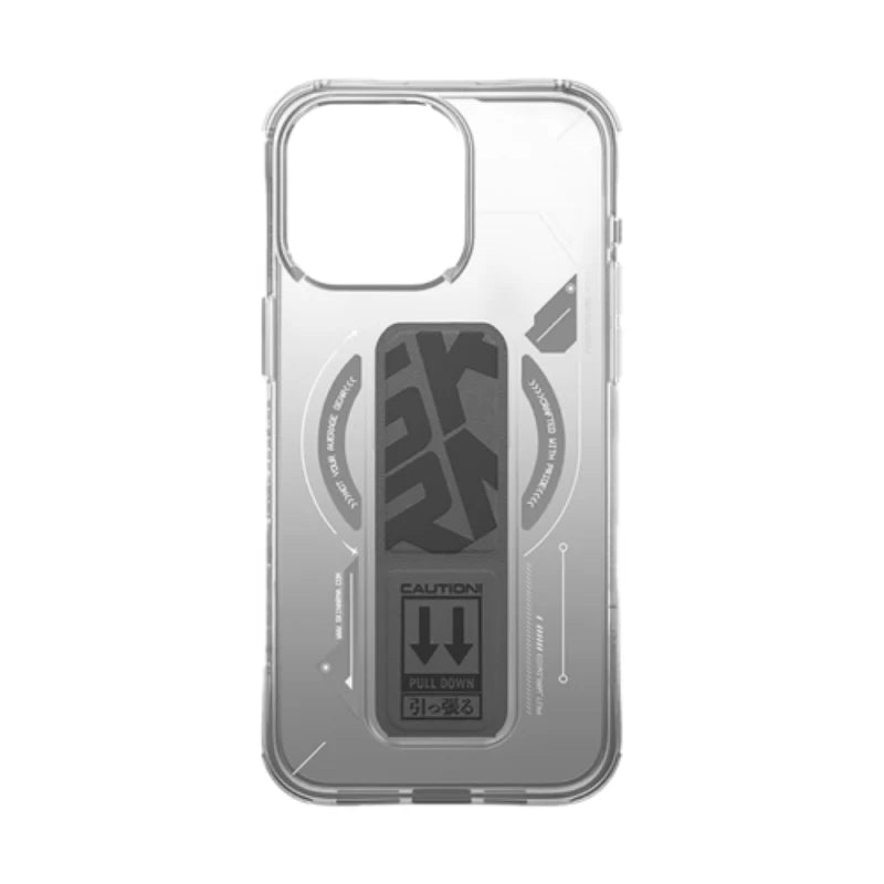 Skinarma Helio MagSafe Grip Case for iPhone 16 Pro - Gray