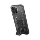 SKINARMA Helio MagSafe Case With Grip Stand for Apple iPhone 16 Pro - Black