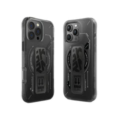 SKINARMA Helio MagSafe Case With Grip Stand for Apple iPhone 16 Pro - Black