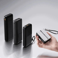 ZLOS MA20 20000mAh Power Bank 65W with Lanyard Integrated Cable